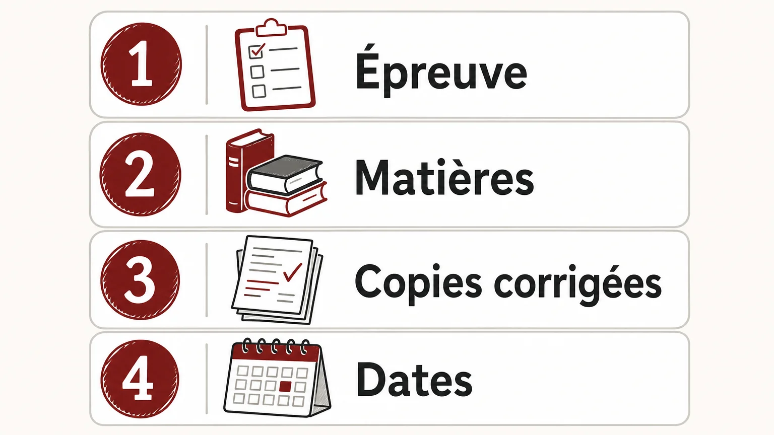 Checklist illustrée pour choisir un stage de rattrapage en droit