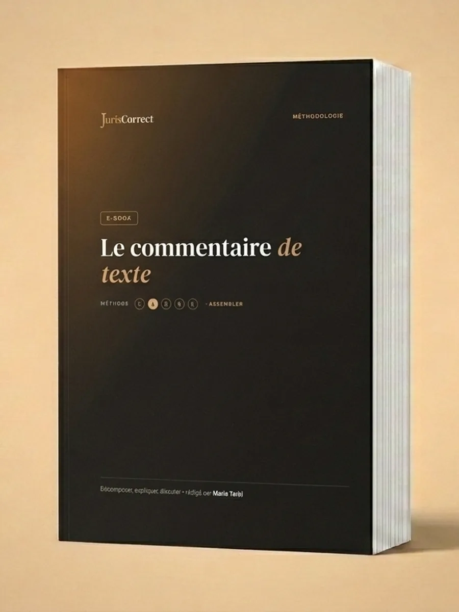La méthode du commentaire de texte