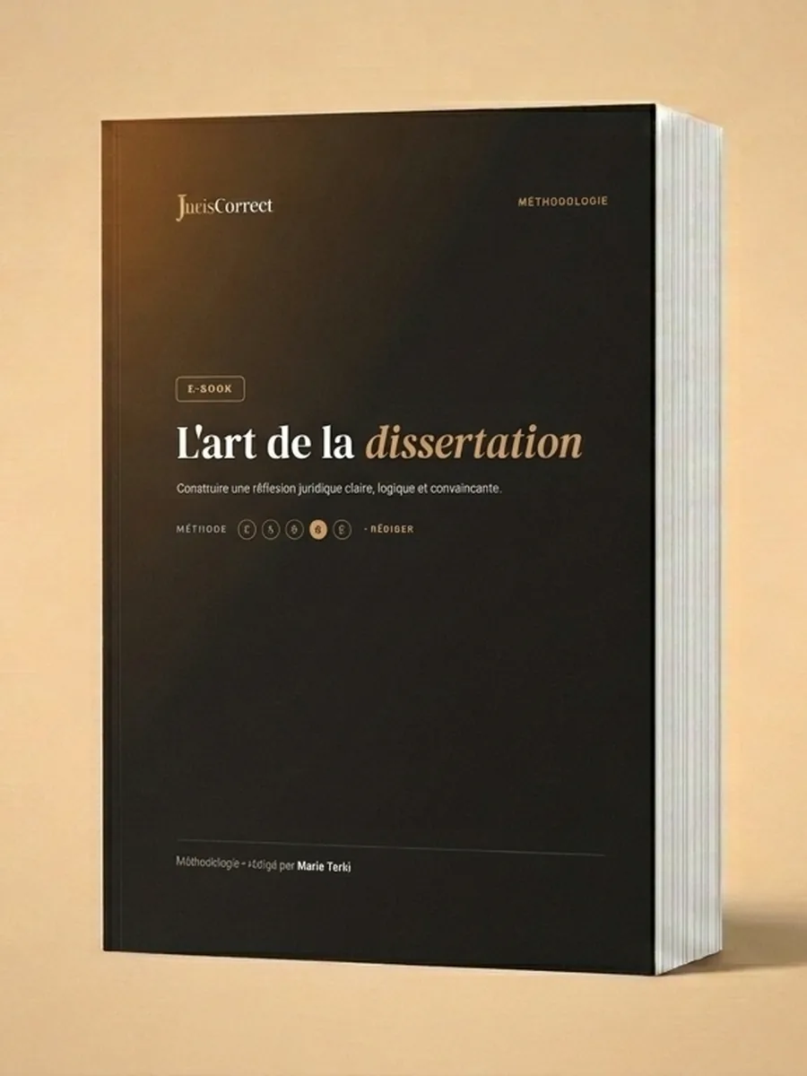 La méthode de la dissertation juridique