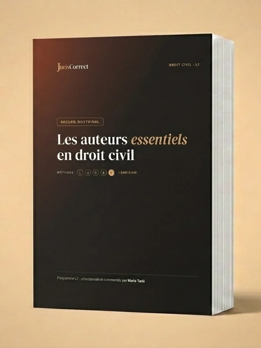 Fiche doctrine droit civil L1