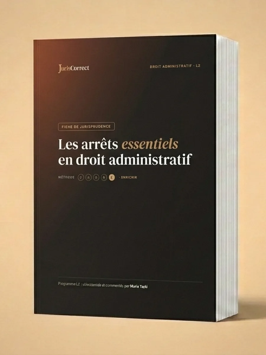 Fiche jurisprudence droit administratif