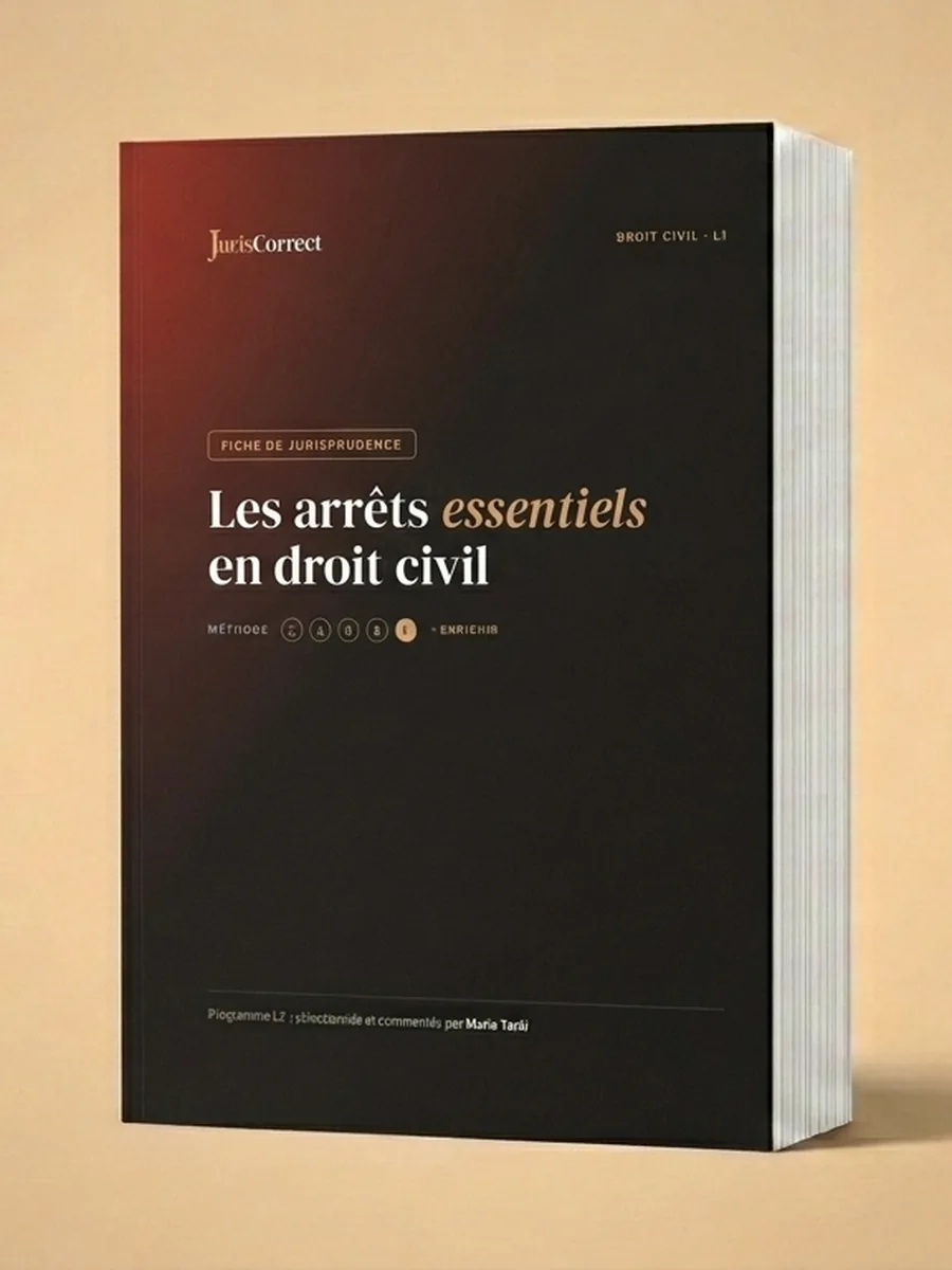 Fiche jurisprudence droit civil