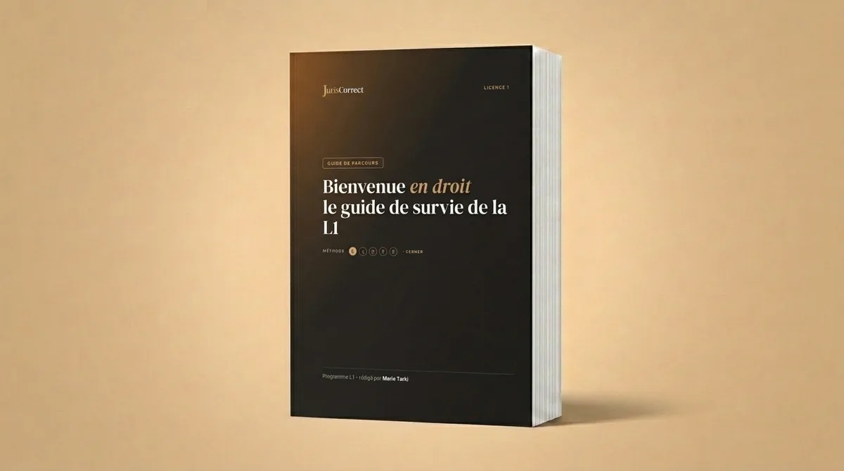 Bienvenue en droit : ton guide de survie pour la L1